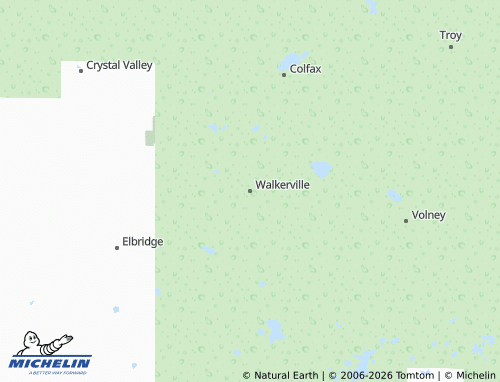 Mapa MICHELIN Walkerville - ViaMichelin