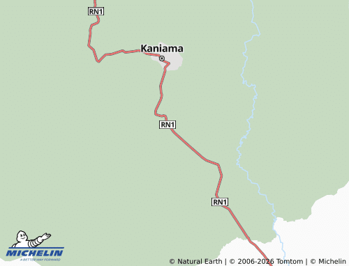 Mappa MICHELIN Kamakonga - ViaMichelin