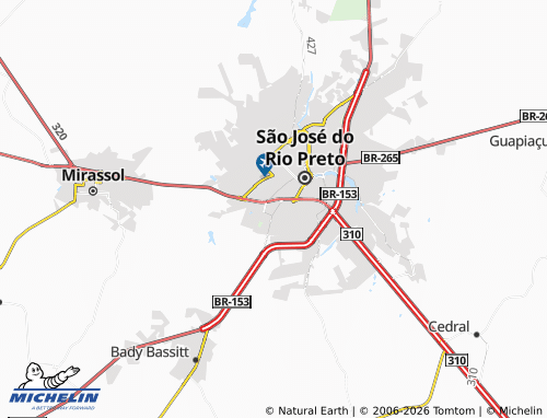 Mapa MICHELIN Vila Santa Cândida - ViaMichelin
