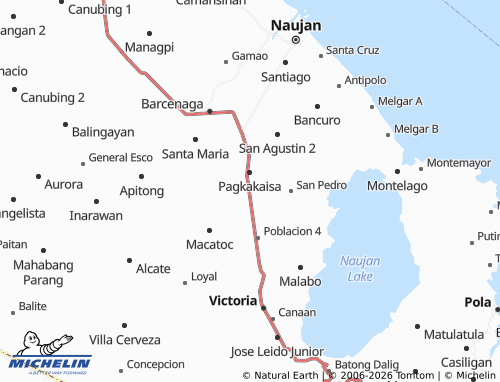 MICHELIN Adrialuna map - ViaMichelin