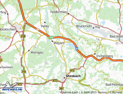 Kaart MICHELIN Neukirchen - ViaMichelin