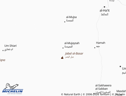 MICHELIN-Landkarte al-Mujaysah - ViaMichelin