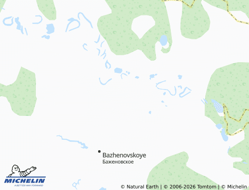 MICHELIN-Landkarte Gorodishche - ViaMichelin