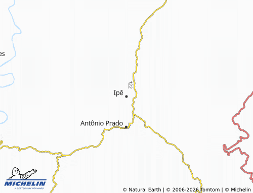 Mappa MICHELIN Ipê - ViaMichelin