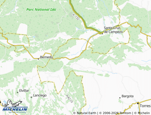 MICHELIN-Landkarte Cabredo - ViaMichelin
