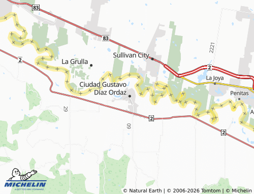 Mapa MICHELIN Centro - ViaMichelin