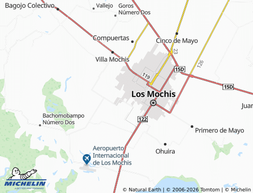 MICHELIN-Landkarte Real del Valle - ViaMichelin