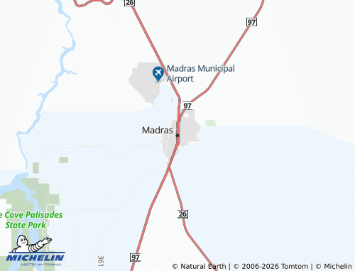 Mapa MICHELIN Madras - ViaMichelin