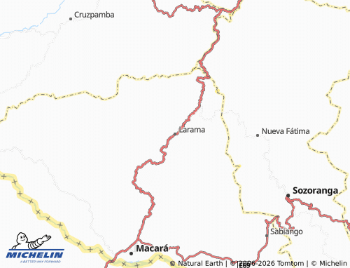 Kaart MICHELIN Larama - ViaMichelin