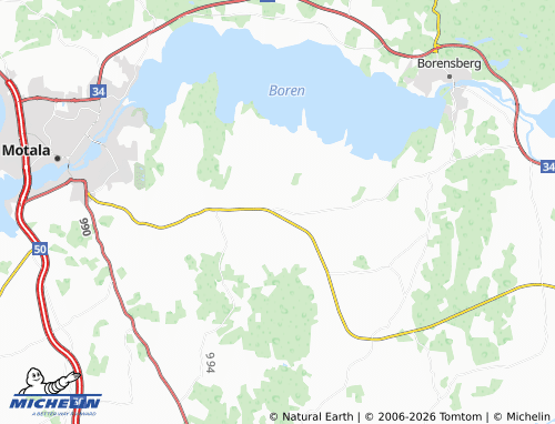 Carte MICHELIN Österstad - ViaMichelin