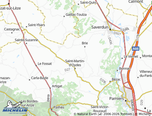 Mapa MICHELIN Esplas - ViaMichelin