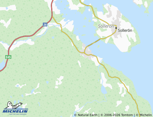 MICHELIN Gesunda Skidby map - ViaMichelin