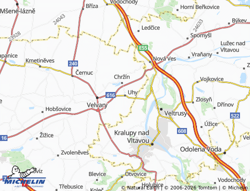 Mappa MICHELIN Uhy - ViaMichelin