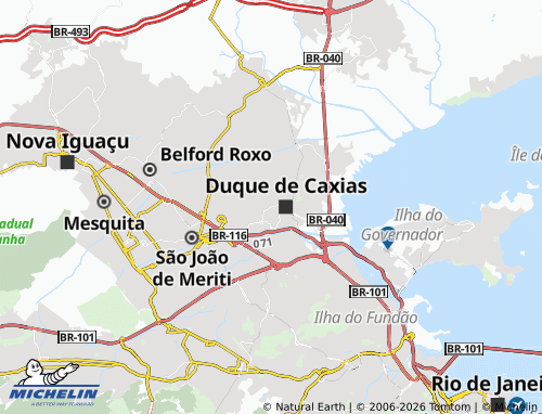 Mapa MICHELIN Vila Bela Vista - ViaMichelin