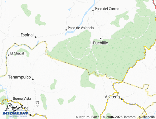 Mapa MICHELIN Belisario Domínguez - ViaMichelin