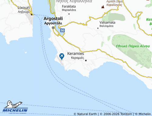 Mapa MICHELIN Metaxata - ViaMichelin