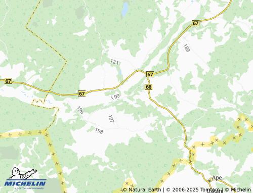 MICHELIN Hüti map - ViaMichelin
