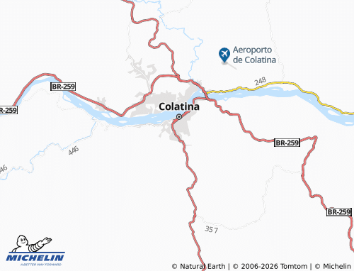 Mapa MICHELIN Santa Terezinha - ViaMichelin