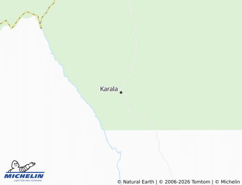 Carte MICHELIN Karala - ViaMichelin