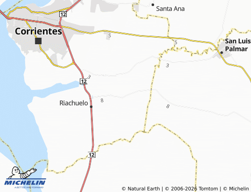 Mappa MICHELIN San Cayetano - ViaMichelin