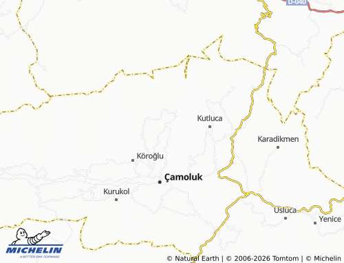 MICHELIN Dulundas map - ViaMichelin