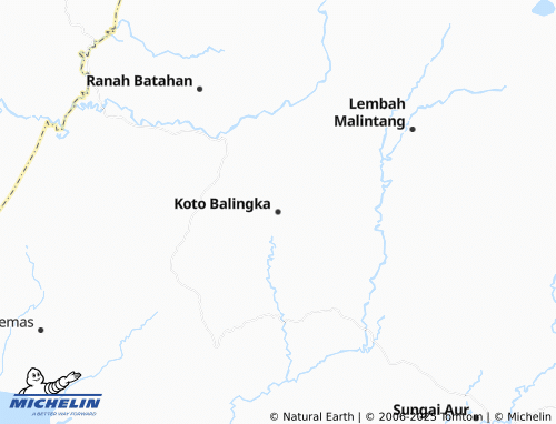 MICHELIN Koto Balingka map - ViaMichelin