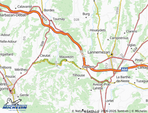 Mapa MICHELIN Le Laca - ViaMichelin