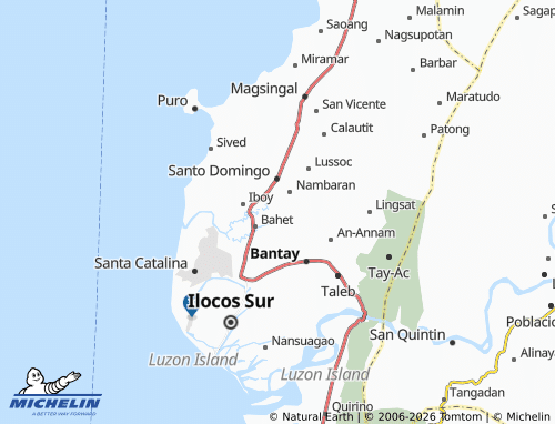 MICHELIN Bungro map - ViaMichelin