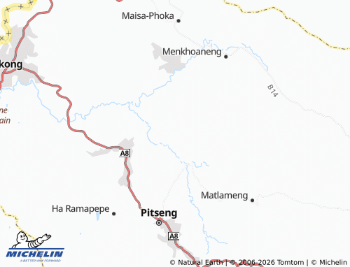 Mappa MICHELIN Komeng - ViaMichelin