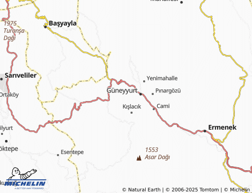 MICHELIN Oda map - ViaMichelin