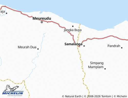 Mapa MICHELIN Cot Gurufai - ViaMichelin