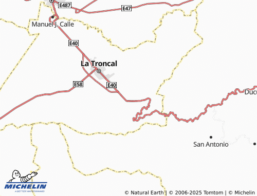 MICHELIN Cochancay map - ViaMichelin