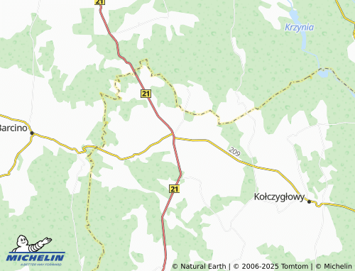 Carte MICHELIN Suchorze - ViaMichelin