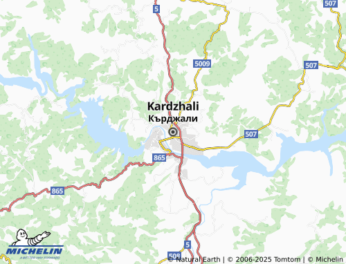 MICHELIN Kardzhali map - ViaMichelin