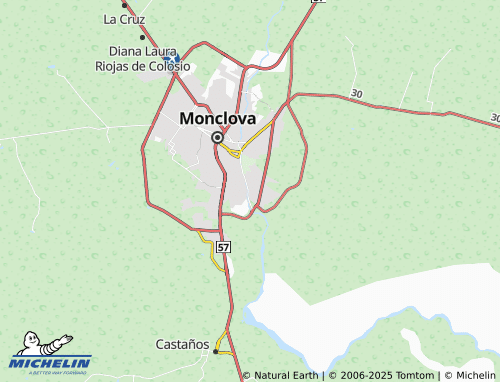 MICHELIN Las Flores map - ViaMichelin