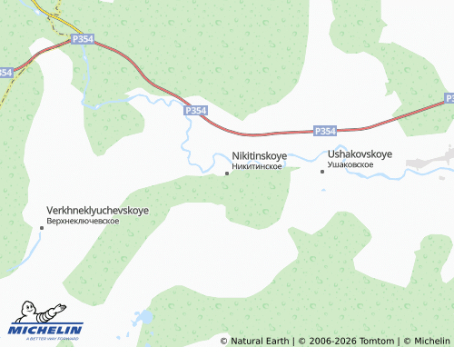 MICHELIN-Landkarte Nikitinskoye - ViaMichelin