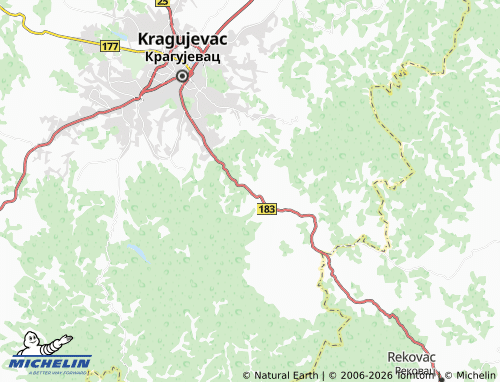 Mapa MICHELIN Donja Sabanta - ViaMichelin
