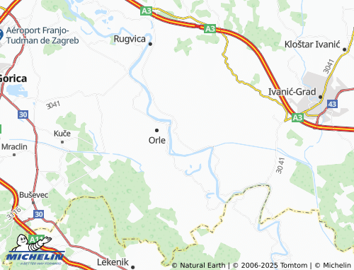 MICHELIN Oborovo map - ViaMichelin