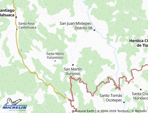 MICHELIN Yosonduu map - ViaMichelin