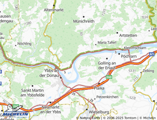 MICHELIN-Landkarte Diedersdorf - ViaMichelin