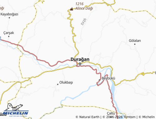Carte MICHELIN Buzluk - ViaMichelin