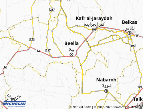 Mappa MICHELIN Beella - ViaMichelin