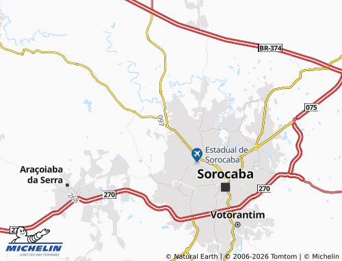 Mapa MICHELIN Jardim Botucatu - ViaMichelin