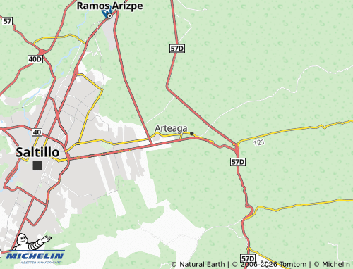 Mapa MICHELIN Ejidal - ViaMichelin