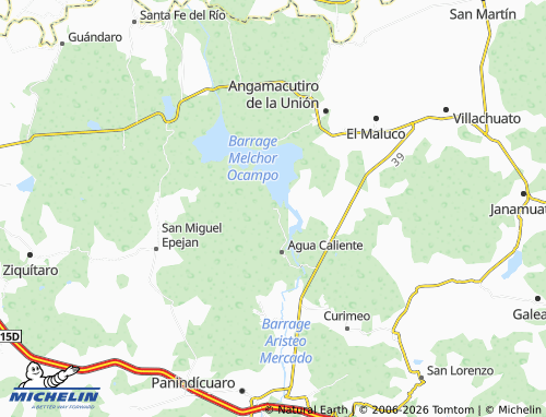 Mapa MICHELIN La Palma - ViaMichelin