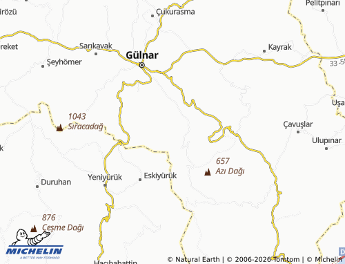 Mappa MICHELIN Tırnak - ViaMichelin