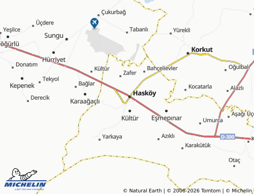 Mappa MICHELIN Sunay - ViaMichelin