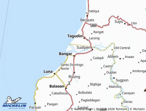 MICHELIN Agdeppa map - ViaMichelin