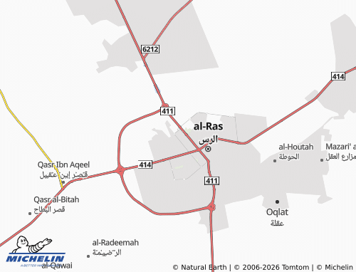 MICHELIN-Landkarte al-Malik Khalid - ViaMichelin
