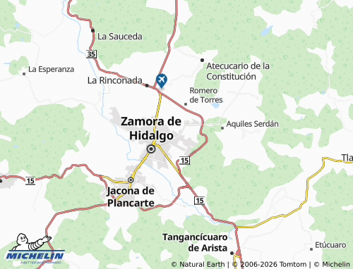 Mappa MICHELIN Villa Las Flores - ViaMichelin